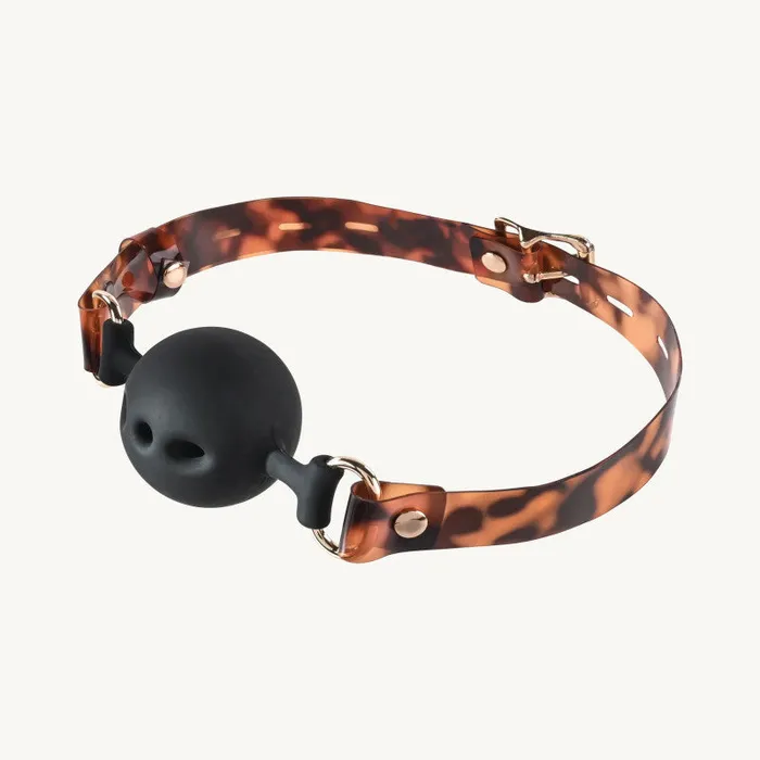 Male Sex Toys Sincerely Amber Ball Gag Sportsheets