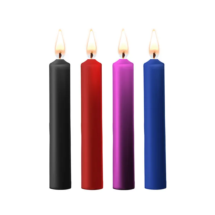 Male Sex Toys Teasing Wax Candles 4 Pack Small Shots Toys