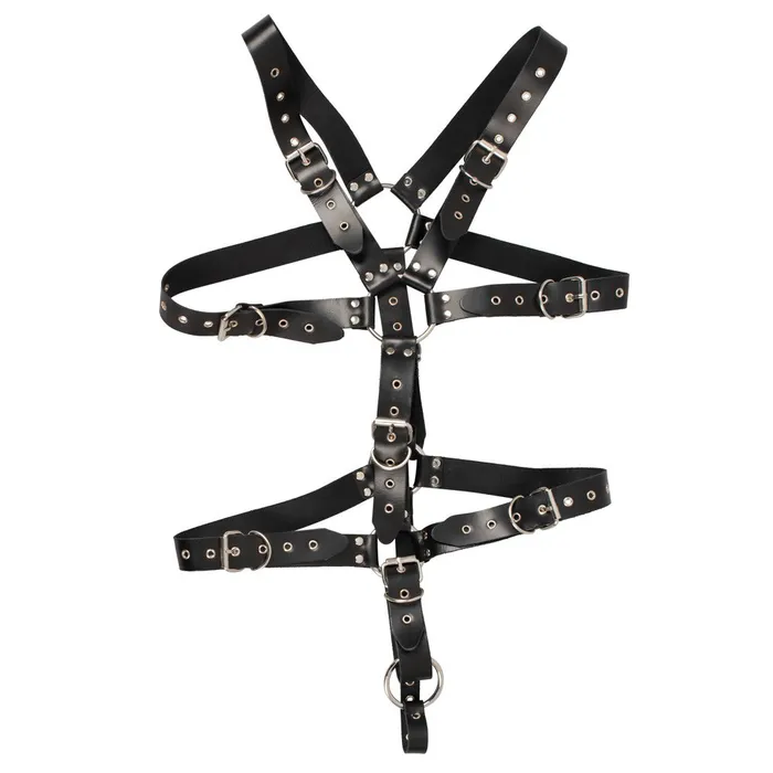 Male Sex Toys | Zado Mens Leather Adjustable Harness With Cock Ring Male Sex Toys | Zado Mens Leather Adjustable Harness With Cock Ring