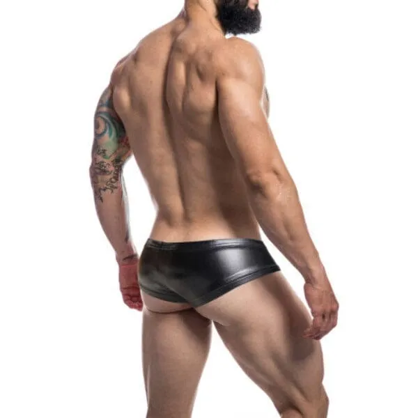 My Amazing Fantasy Men's Underwear | C4M BootyShorts Blk Leatherette - XL