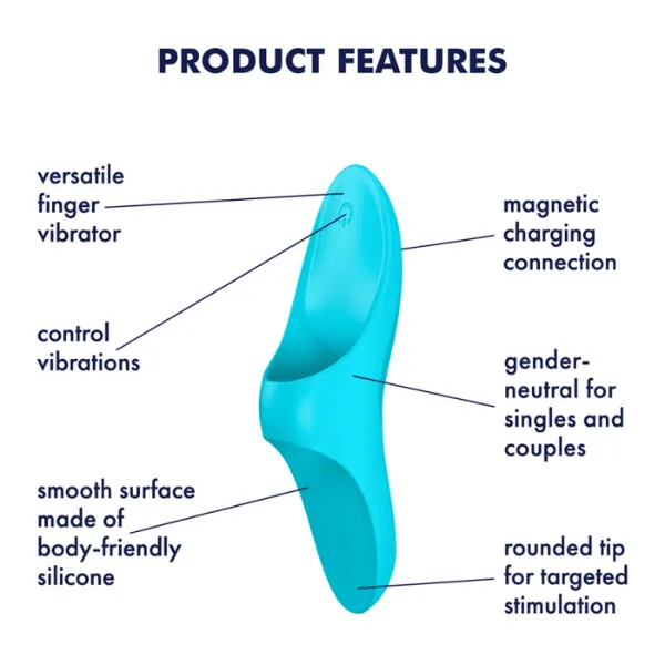 My Amazing Fantasy Vibrators | Satisfyer Teaser - Light Blue My Amazing Fantasy Vibrators | Satisfyer Teaser - Light Blue
