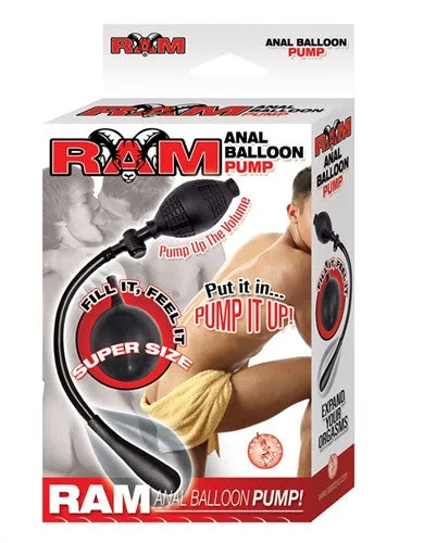 Nasstoys Anal | Ram Anal Balloon Pump - Black Nasstoys Anal | Ram Anal Balloon Pump - Black