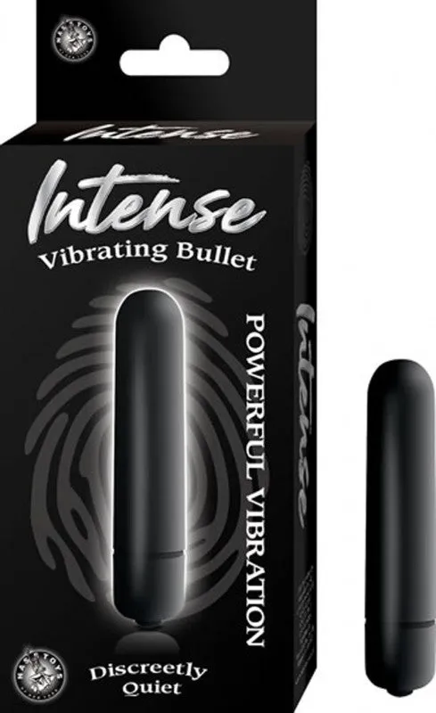 Nasstoys Female Sex Toys Intense Vibrating Bullet Black