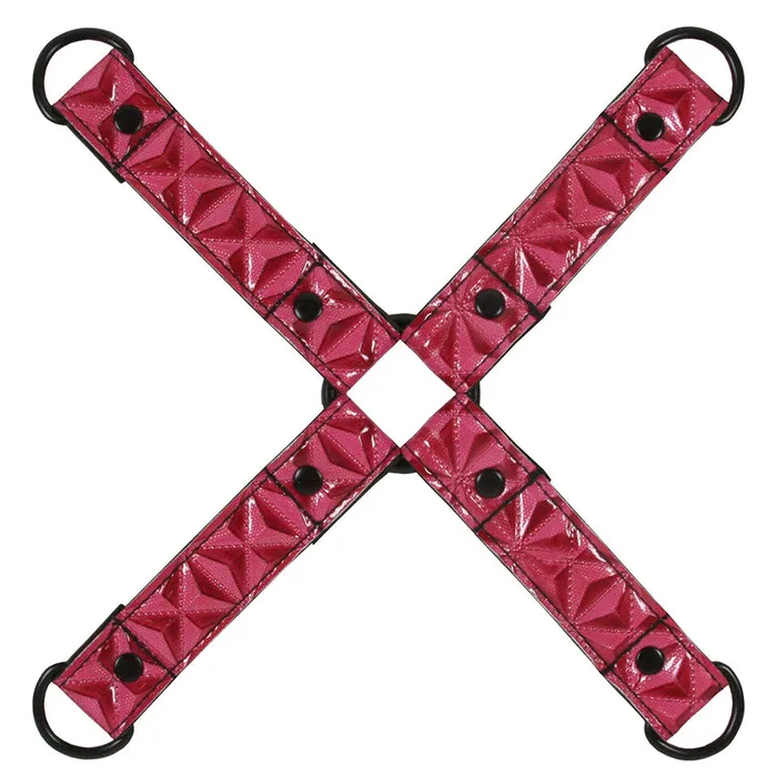 NS Novelties Vibrators Sinful Bondage Hogtie Pink