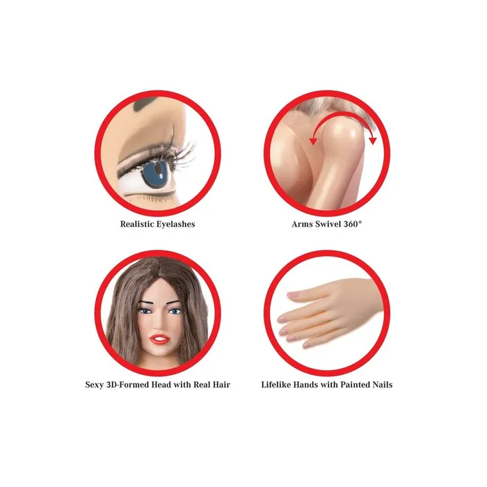 PipeDream Male Sex Toys | Pipedream Agent 69 Love Doll PipeDream Male Sex Toys | Pipedream Agent 69 Love Doll