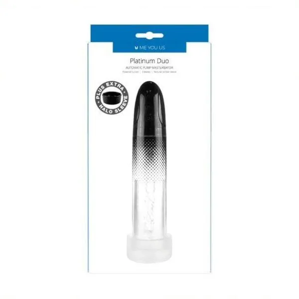 Platinum Duo Automatic Pump Masturbator | My Amazing Fantasy Male Sex Toys