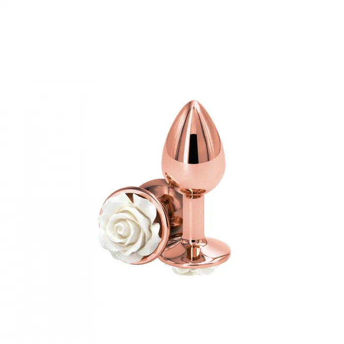 Rear Assets - Rose - Small - White | nsnovelties Anal