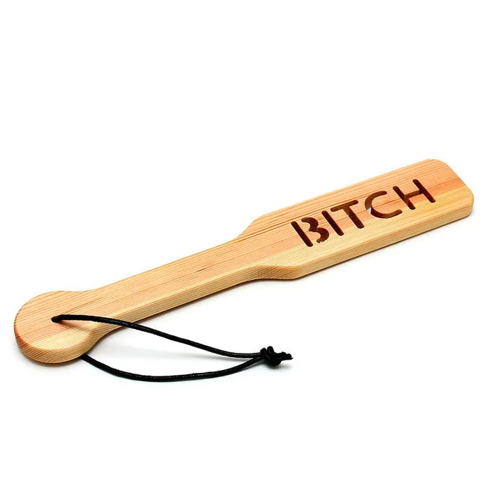 Rimba Vibrators | Wooden 'Bitch' Paddle Rimba Vibrators | Wooden 'Bitch' Paddle