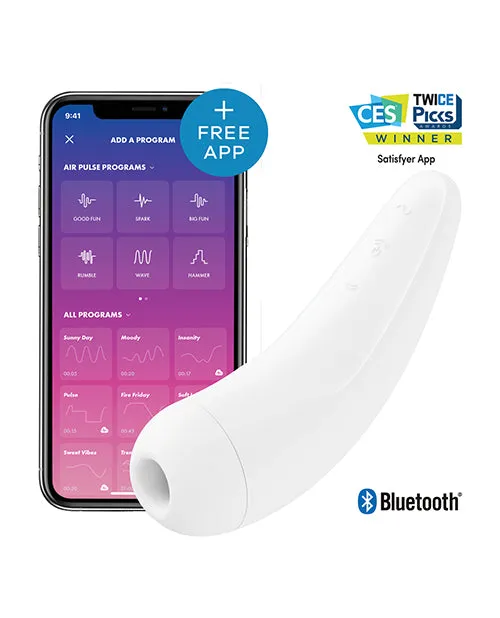 Satisfyer Vibrators | Satisfyer Curvy 2+ White W- App
