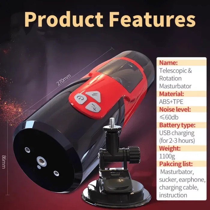 Scarlet Witch Automatic Male Masturbator With Powerful Thrusting & Rotating - Laphwing | Laphwing Male Sex Toys Scarlet Witch Automatic Male Masturbator With Powerful Thrusting & Rotating - Laphwing | Laphwing Male Sex Toys