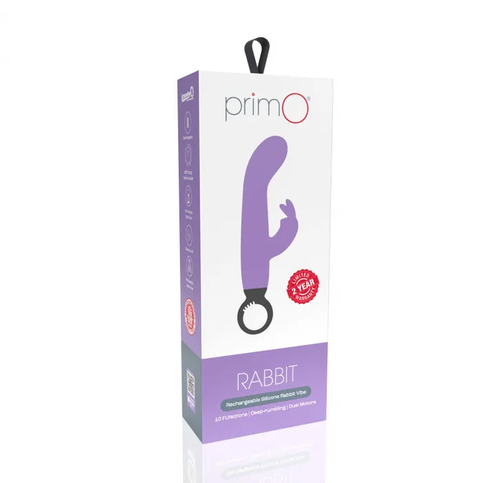 Screaming O Female Sex Toys | Primo Rabbit Rechargeable Vibrator - Lilac
