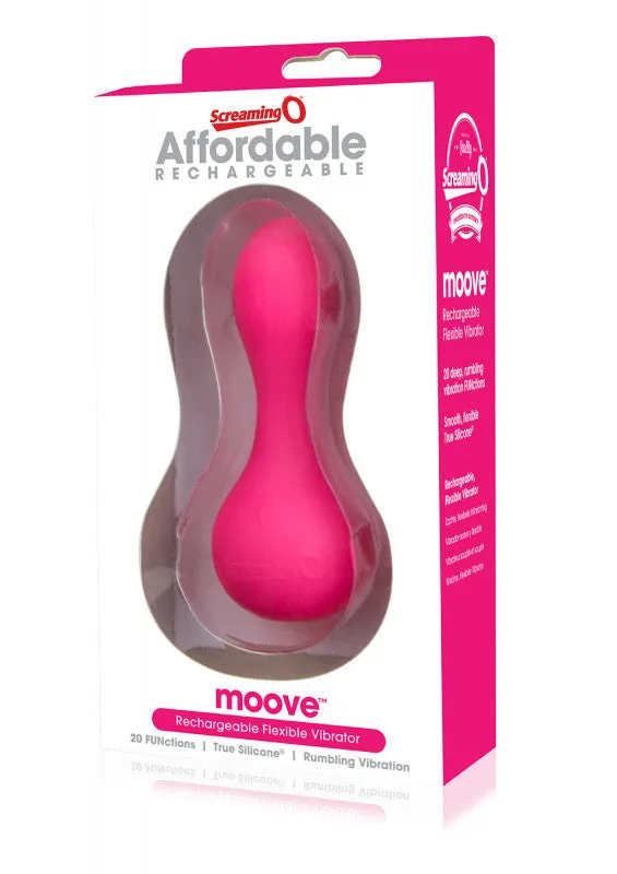 Screaming O Vibrators | Affordable Rechargeable Moove Vibe - Pink