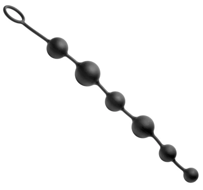 Serpent 6 Silicone Beads of Pleasure XR Brands Master Series Female Sex Toys Serpent 6 Silicone Beads of Pleasure XR Brands Master Series Female Sex Toys
