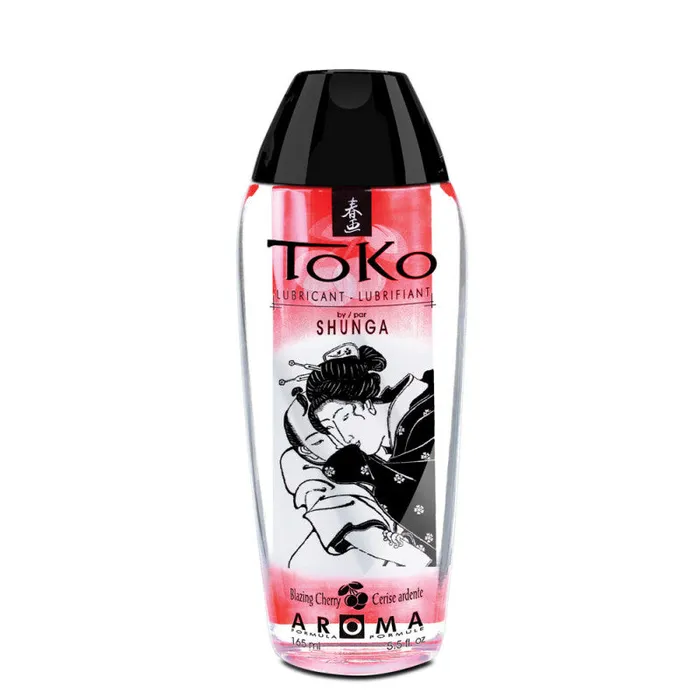 Shunga Lubricants Toko Aroma Personal Lubricant Blazing Cherry 55 Fl Oz