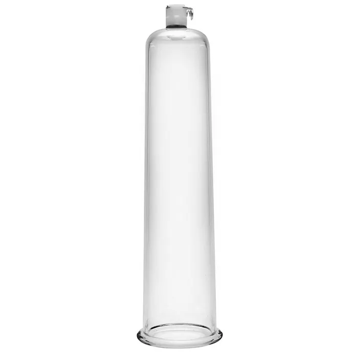 Size Matters Dildos Size Matters Cock And Ball Cylinder Clear 275 Inch