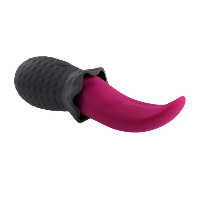 Tongue Teaser - Pink/black | Selopa Vibrators