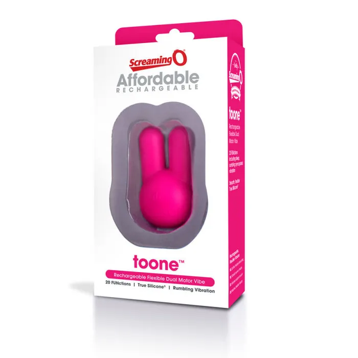 Toone Vibe - Pink - Each | Screaming O Vibrators