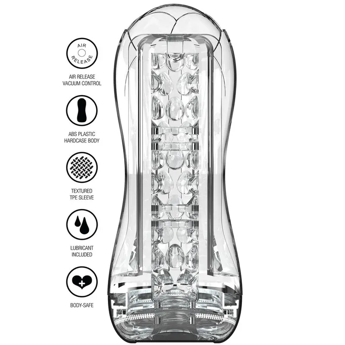 Toy Joy Sex Toys Male Sex Toys | ToyJoy Hero Big Clear Blast Vacuum Stroker