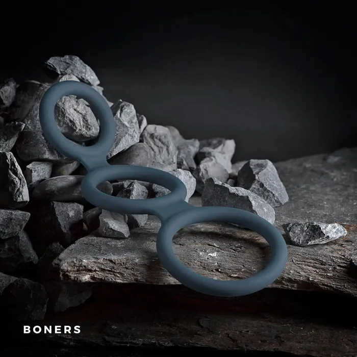 Triple Silicone Cock Ring | Boners Male Sex Toys