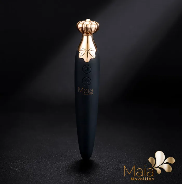 Vaporator Silicone Vibrator 420 Series - Black | Maia Toys Anal Vaporator Silicone Vibrator 420 Series - Black | Maia Toys Anal