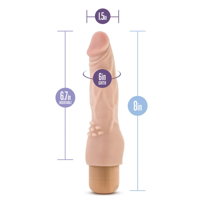 Vibrators | Blush Novelties Mr. Skin Vibe #4 - Beige Vibrators | Blush Novelties Mr. Skin Vibe #4 - Beige