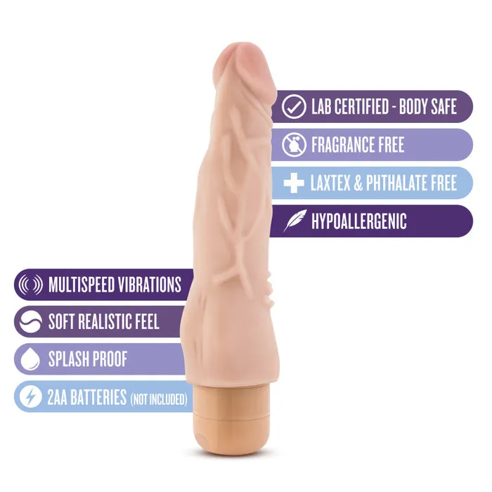 Vibrators | Blush Novelties Mr. Skin Vibe #4 - Beige Vibrators | Blush Novelties Mr. Skin Vibe #4 - Beige