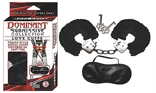 Vibrators Nasstoys Dominant Submissive Collection Love Cuffs Black