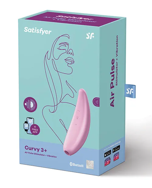 Vibrators | Satisfyer Satisfyer Curvy 3+ Pink W- App