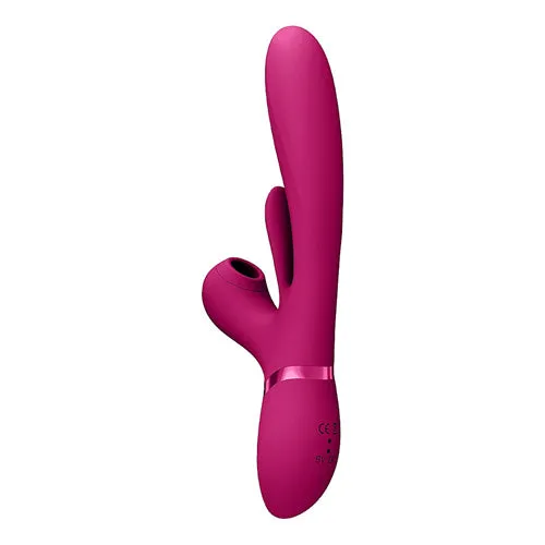 Vibrators | Shots America Thrusting Gspot, Flapper, Air Wave Clit Stimulator - Pink
