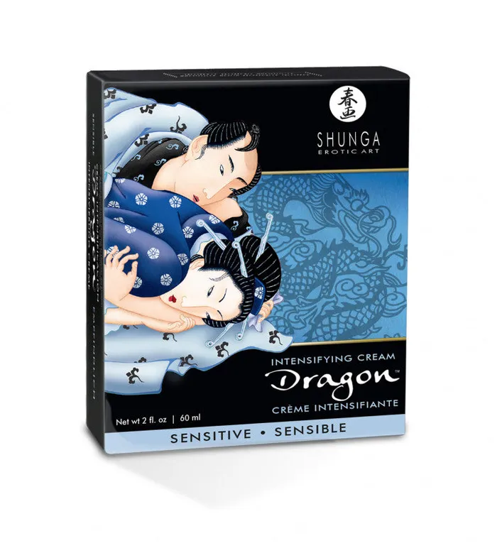 Vibrators Shunga Intensifying Cream Dragon Sensitive 2 Fl Oz 60 ml