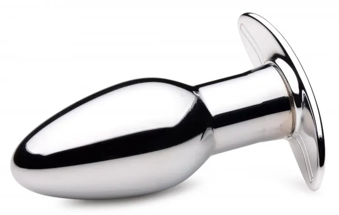 XR Brands Anal | Master Series Chrome Blast 7x Butt Plug W/ Remote Small