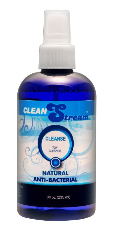 XR Brands Clean Stream Vibrators Cleanse Toy Cleaner 8oz 235 ml