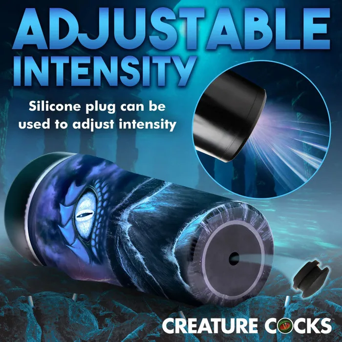 XR Brands Creature Cocks Male Sex Toys | Pussidon Sea Monster Stroker - Blue XR Brands Creature Cocks Male Sex Toys | Pussidon Sea Monster Stroker - Blue