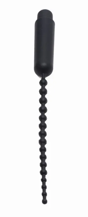 XR Brands Master Series Dark Rod Beaded Silicone Sound | Anal