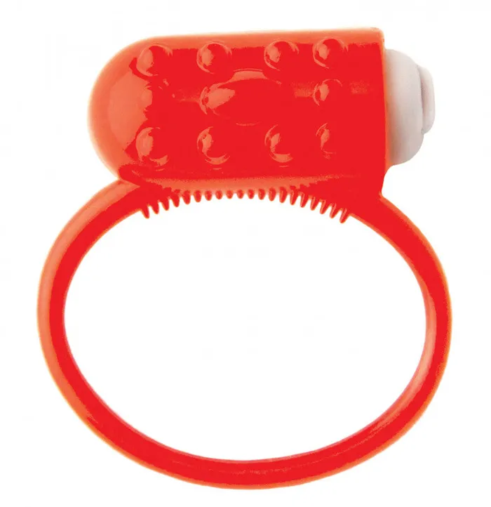 XR Brands Trinity Vibes Male Sex Toys | Trinity Wireless C Ring - Red XR Brands Trinity Vibes Male Sex Toys | Trinity Wireless C Ring - Red