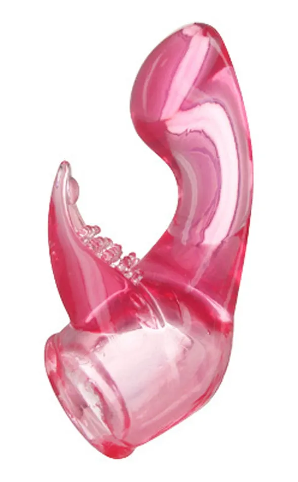 XR Brands Wand Essentials Vibrators | Pink Tulip Wand Attachment XR Brands Wand Essentials Vibrators | Pink Tulip Wand Attachment